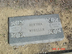  Nettie Bertha <I>Kline</I> Wheeler