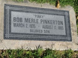  Bob Merle “Pinky” Pinkerton