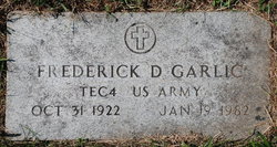  Frederick D. Garlic