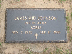  James Mid Johnson