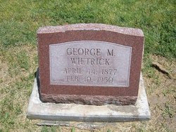  George Martin Wietrick