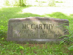  William A McCarthy