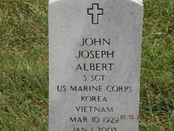 Sgt John Joseph Albert