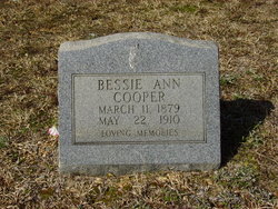  Bessie Ann <I>Langston</I> Cooper