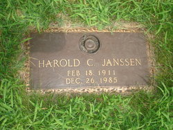  Harold C Janssen