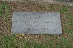 Mary Ann Cromwell Gondran (1932-2002)