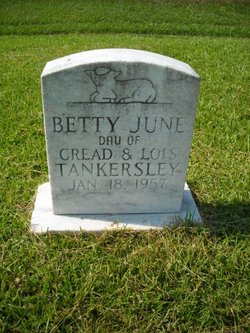Betty Jane Tankersley (Unknown-1957)
