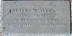  Albert W Allen Sr.