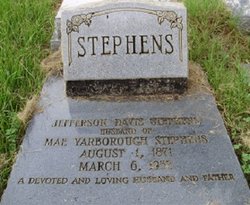  Jefferson Davis Stephens