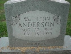 William Leon Anderson (1915-1975) - Find a Grave Memorial