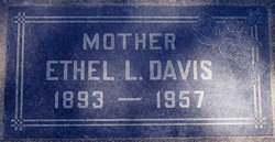  Ethel L <I>Lewis</I> Davis