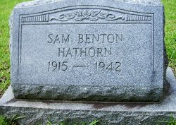 SSGT Sam Benton Hathorn