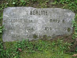  George W. Berline Sr.
