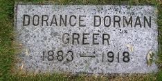  Dorance Dorman Greer