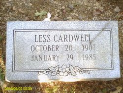  Leston “Less” Cardwell