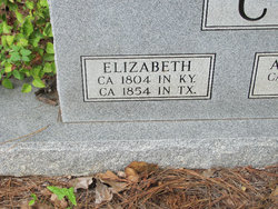 Elizabeth Coats (1804-1854) - Mémorial Find a Grave