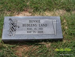  Bonnie Irene <I>Hudgens</I> Land Pyburn