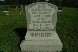  Sarah Jane <I>Bishop</I> Wright