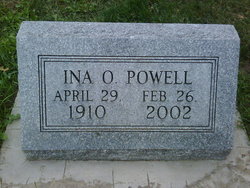  Ina Oral <I>Stevenson</I> Powell