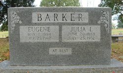  Julia L. <I>Loyd</I> Barker