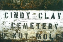 Cindy Clay Cemetery in Mississippi
