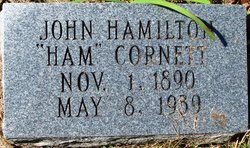  John Hamilton “Ham” Cornett
