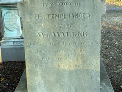 Mrs Temperance A. <I>Hines</I> Walker