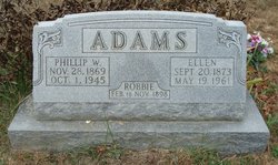  Amanda Ellen “Ella” <I>Chandler</I> Adams