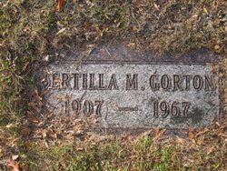  Bertilla Margaret <I>Carlson</I> Gorton