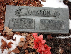  Martha Jane <I>Duzan</I> Johnson