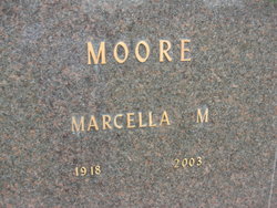  Marcella Beatrice “Dude” <I>McGee</I> Moore