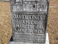  Daniel Ernest Amick