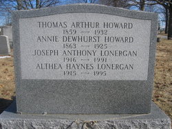  Thomas Arthur Howard
