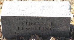  Truman E Lewelling