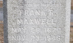  Frank R. Maxwell