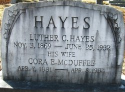  Luther C Hayes