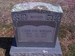 Ester Lee <I>Boldan</I> Wilson