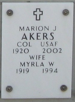  Marion J Akers