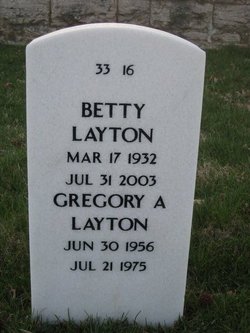 Betty D Potter Layton (1932-2003)
