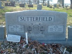 Alta Elizabeth Massey Sutterfield (1918-2005)