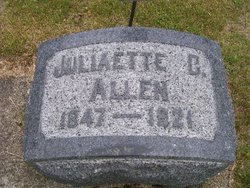  Juliaette C <I>Starkweather</I> Allen