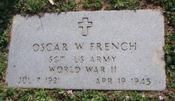 Sgt. Oscar Warren French