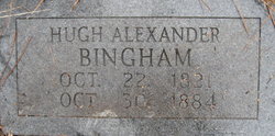  Hugh Alexander Bingham