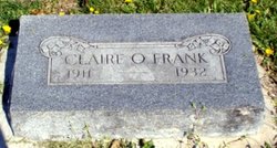  Claire O. Frank