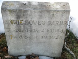  Annie Gertrude <I>Howes</I> Barus