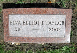  Elva Mae <I>Butler</I> Elliott Taylor