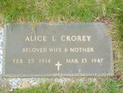  Alice L. Crorey