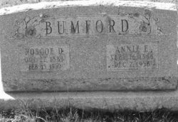  Annie E <I>Cole</I> Bumford