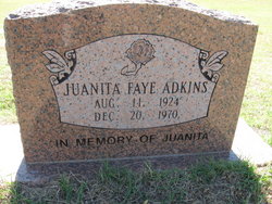  Juanita Faye Adkins