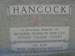  Benjamin Franklin Hancock